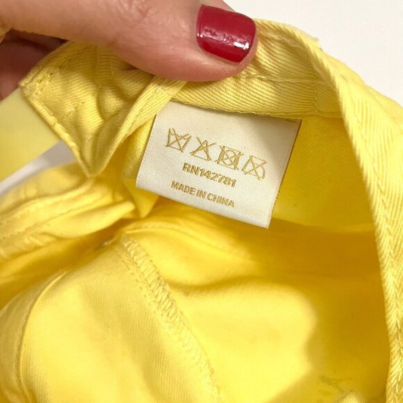 Aimé Leon Dore Hydra Souvenir Hat Lemon Yellow - Picture 6 of 9